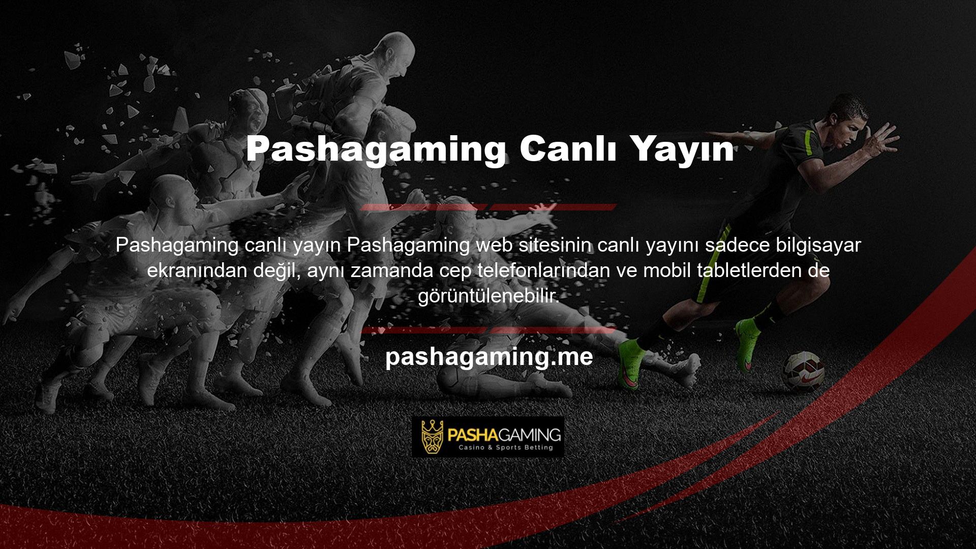 Canlı yayın tüm akıllı telefonlarla uyumludur