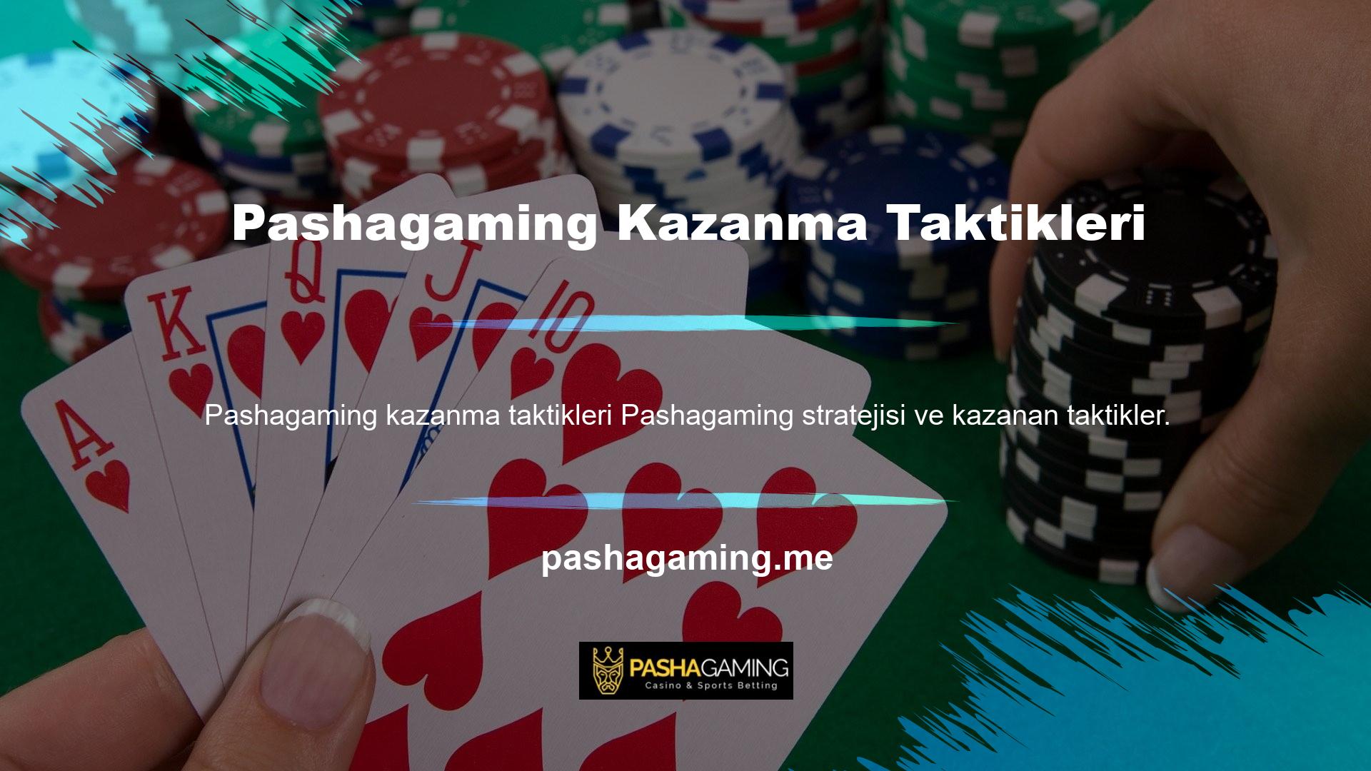 Pashagaming bahis yapmak isteyenler belirli taktiklerden büyük fayda sağlayabilir